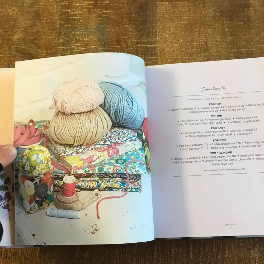 Debbie Bliss Knits to Give- 30 Knitted Gifts Made with Love Pattern Book Shawl
